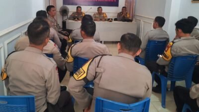 Dukung Program Asta Cita Nasional, Polres Gowa Gelar Anev Tugas Bhabinkamtibmas