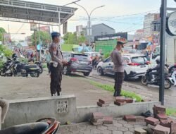 Di 6 titik yang berbeda, Polsek Somba Opu Amankan Kampanye Paslon Bupati dan Wakil Bupati Pilkada 2024.