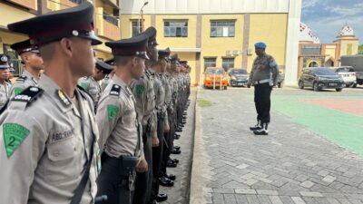 Berikan Arahan Didepan Siswa Latja, Kanit Provost Polres Gowa Ingatkan Pesan Penting Ini