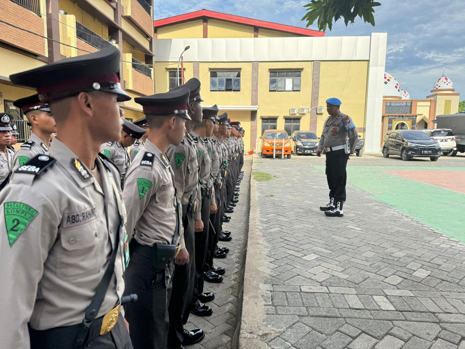 Berikan Arahan Didepan Siswa Latja, Kanit Provost Polres Gowa Ingatkan Pesan Penting Ini