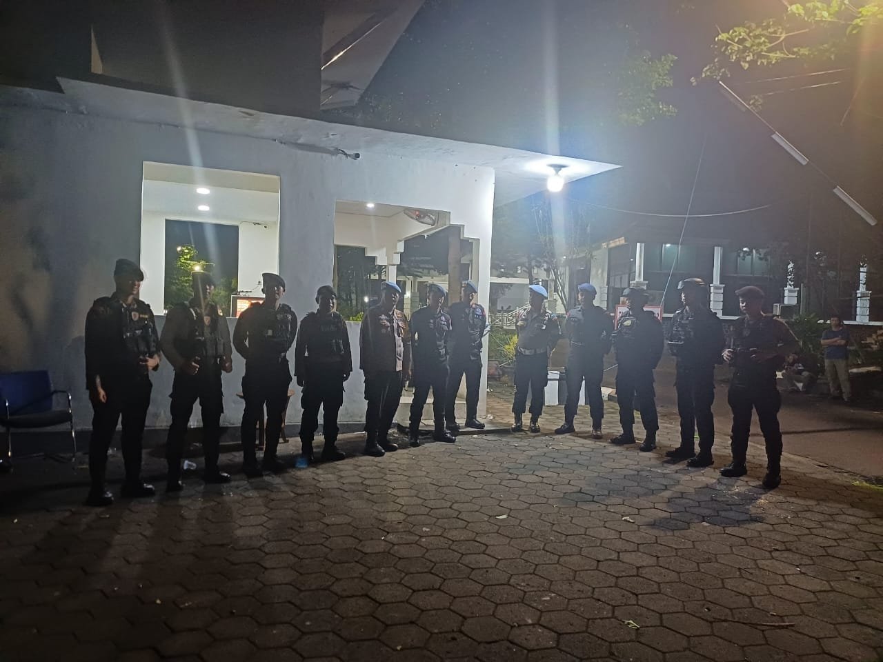 Polres Gowa Laksanakan Patroli Cooling System Pasca Rekapitulasi Suara Pilkada 2024