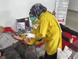 Peduli Kemanusiaan, Anggota Polsek Somba Opu Sumbangkan Darah