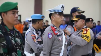 Polres Gowa Gelar Apel Pasukan Pengamanan Natal 2024 dan Tahun Baru 2025