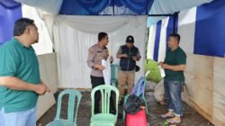 Kapolsek Somba Opu Kontrol Persiapan Pos Pam Ops Lilin