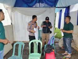 Kapolsek Somba Opu Kontrol Persiapan Pos Pam Ops Lilin
