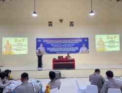 Jelang Natal 2024 dan Tahun Baru 2025, Polres Gowa Gelar Latihan Pra Operasi “Lilin- 2024”