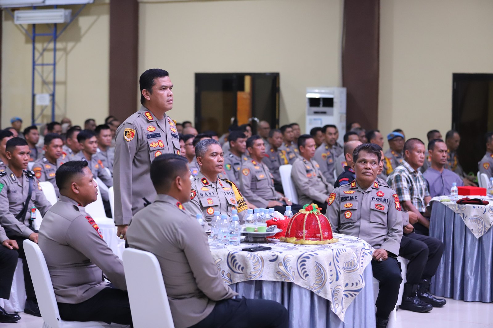 Polres Gowa Gelar Acara Ramah Tamah Pelepasan BKO Polda Sulsel dan Siswa Latihan Kerja SPN Batua