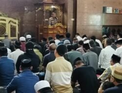 Kapolsek Somba Opu Gelar Safari Jumat, Ajak Masyarakat Jaga Keamanan Pasca Pilkada 2024.