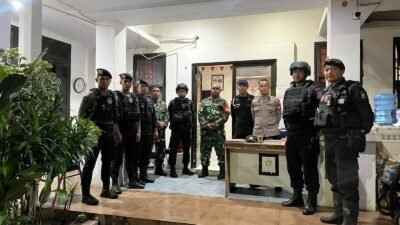 Personel Polres Gowa Gelar Patroli Cooling System Pasca Pilkada 2024