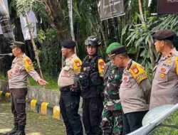 Polres Gowa Gelar Apel Siaga Pengamanan Rapat Pleno Penetapan Pasangan Calon Bupati dan Wakil Bupati Gowa Terpilih