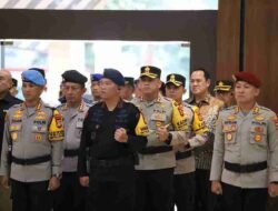Kapolres Gowa Hadiri Sertijab Kapolrestabes Makassar dan Kapolres Soppeng di Mapolda Sulsel
