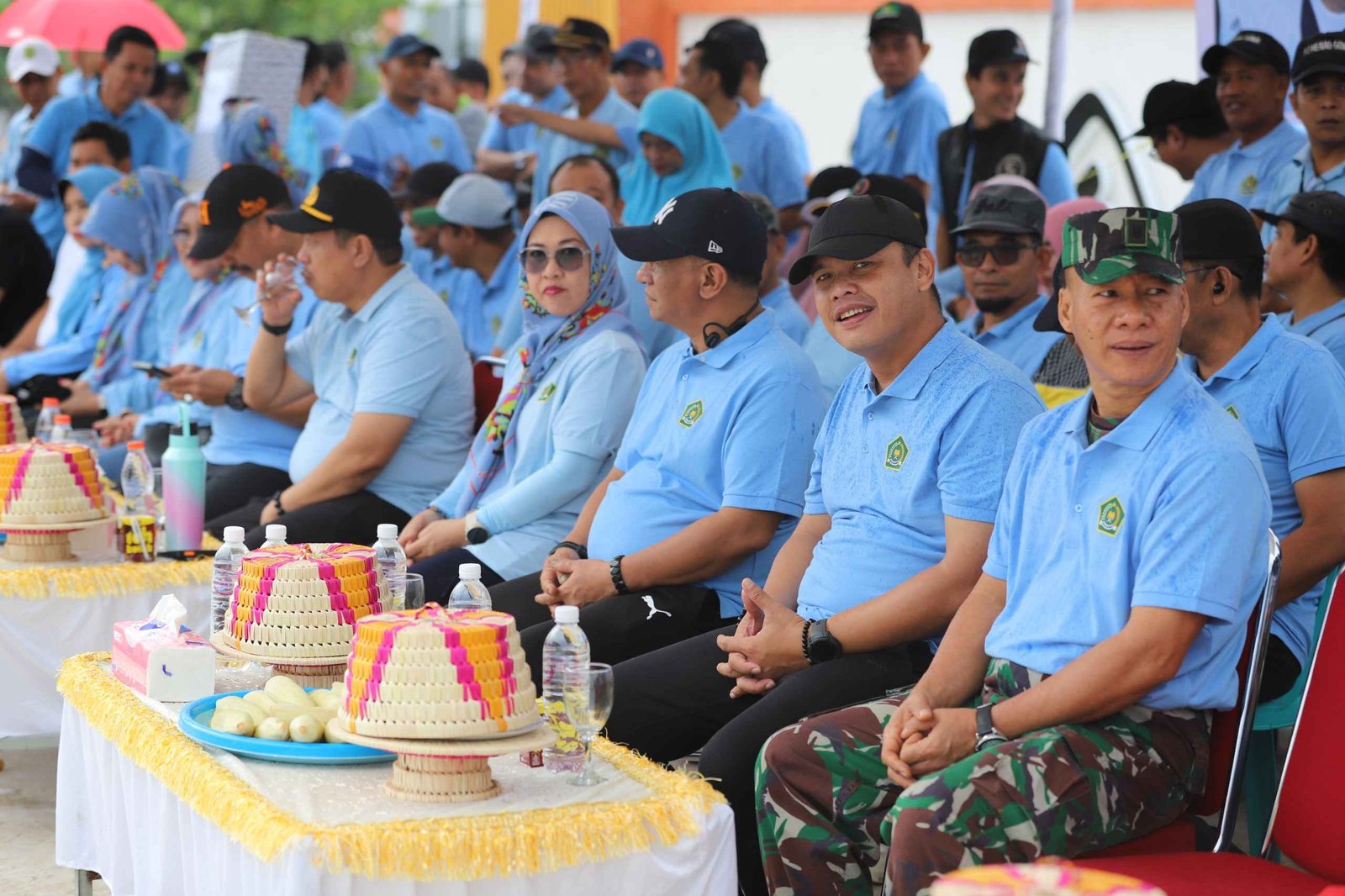 Kapolres Gowa Hadiri Gerak Jalan Santai Peringatan Hari Amal Bhakti ke-79 Kementerian Agama RI