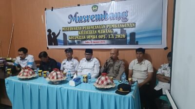 Hadiri Musrenbang di Kelurahan Mawang, Ini Harapan Wakapolsek Somba Opu
