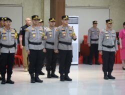 Kapolres Gowa Hadiri Sertijab Ka SPN dan Pelantikan Dirbinmas Polda Sulsel