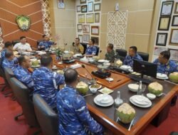 Kapolres Gowa Hadiri Silaturahmi Pangkoopsud II di Ruang Kerja Bupati Gowa