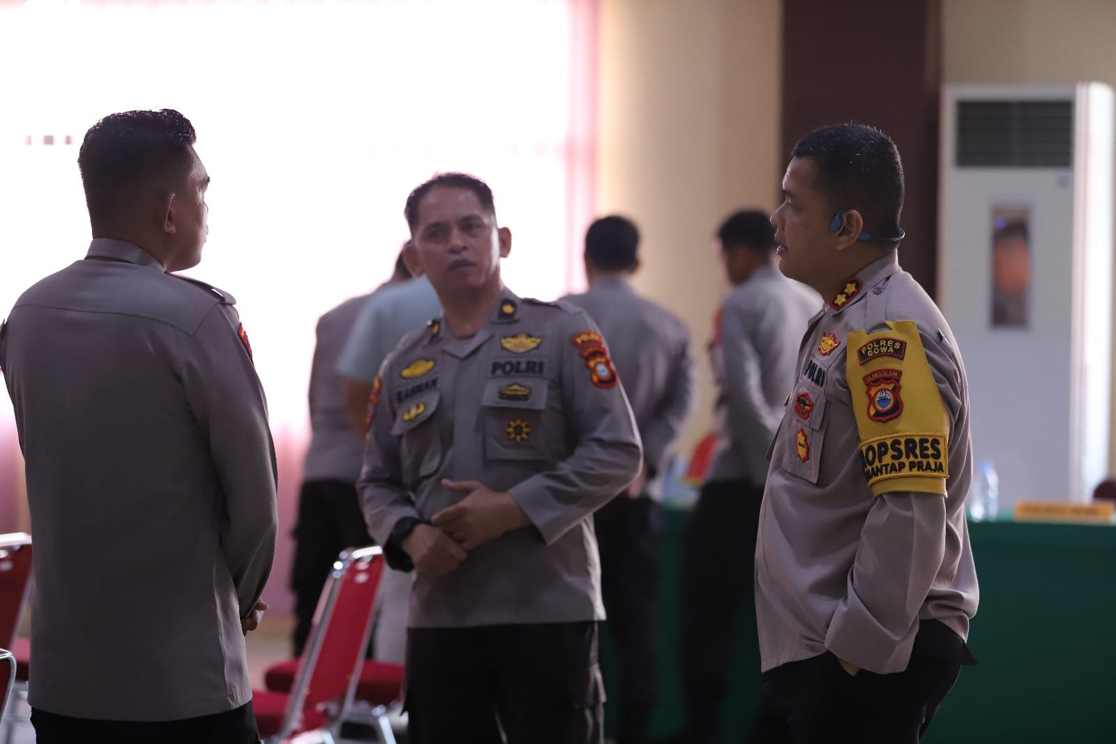 Polres Gowa Sambut Kunjungan Tim BPK RI dalam Pemeriksaan Laporan Keuangan Polri TA 2024