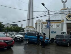 Polwan Polres Gowa Laksanakan Pengamanan Salat Jumat di Sejumlah Masjid