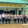 Kapolres Gowa Diwakili Wakapolres Gowa Beri Ucapan Selamat Ulang Tahun kepada Pangdivif 3 Kostrad