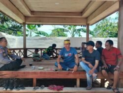 Bhabinkamtibmas Desa Mandalle Imbau Warga Antisipasi Banjir dan Angin Kencang