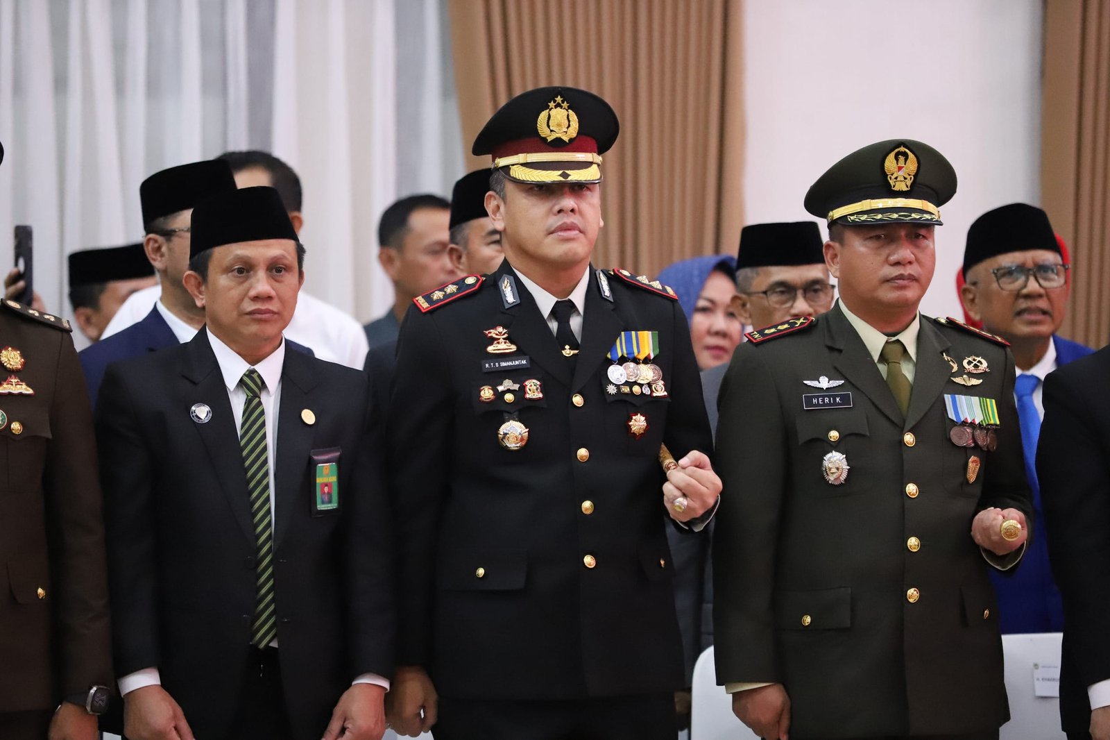 Kapolres Gowa Bersama Forkopimda Hadiri Rapat Paripurna DPRD Kabupaten Gowa
