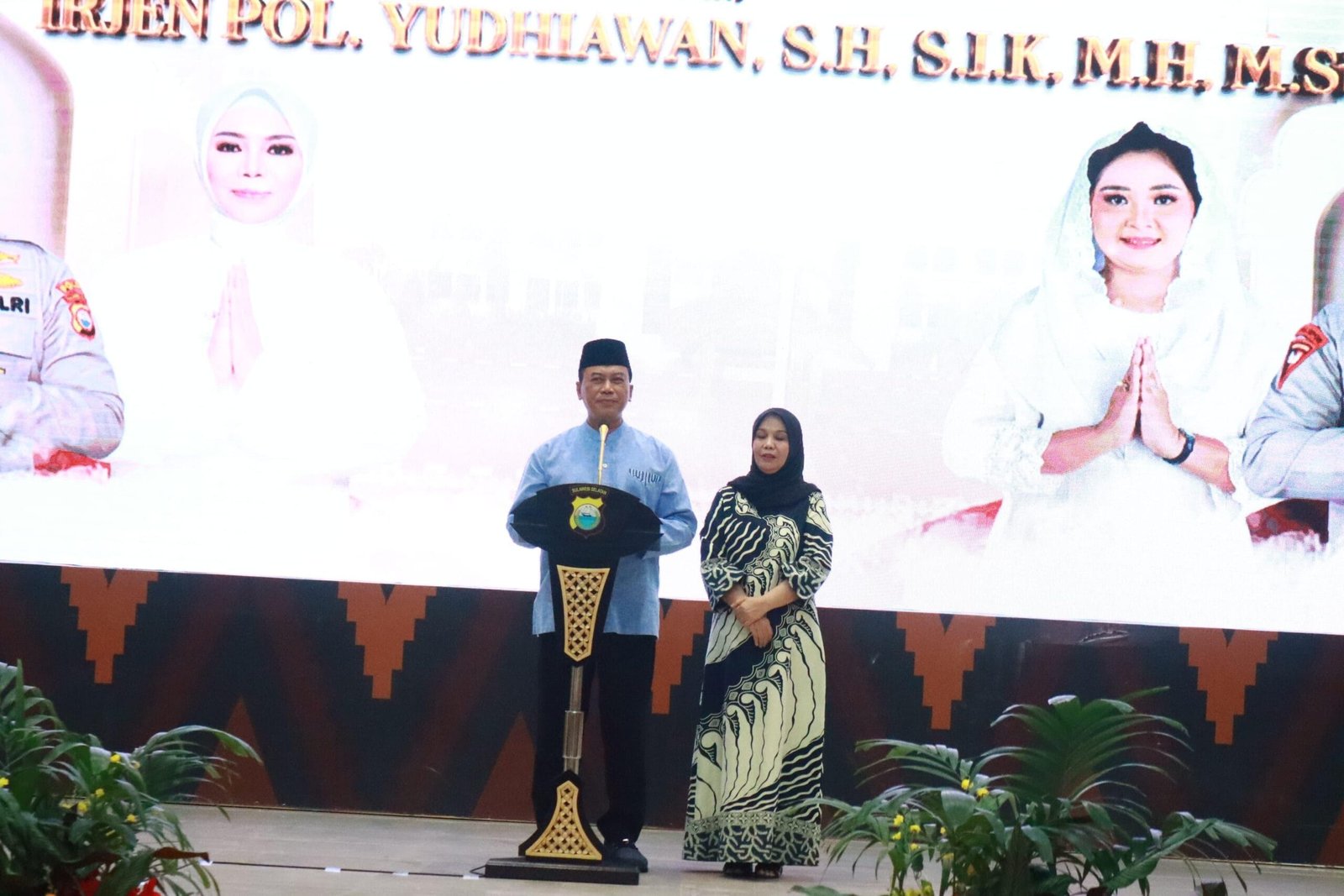 Kapolres Gowa Hadiri Buka Puasa Bersama di Aula Mappaoddang Polda Sulsel