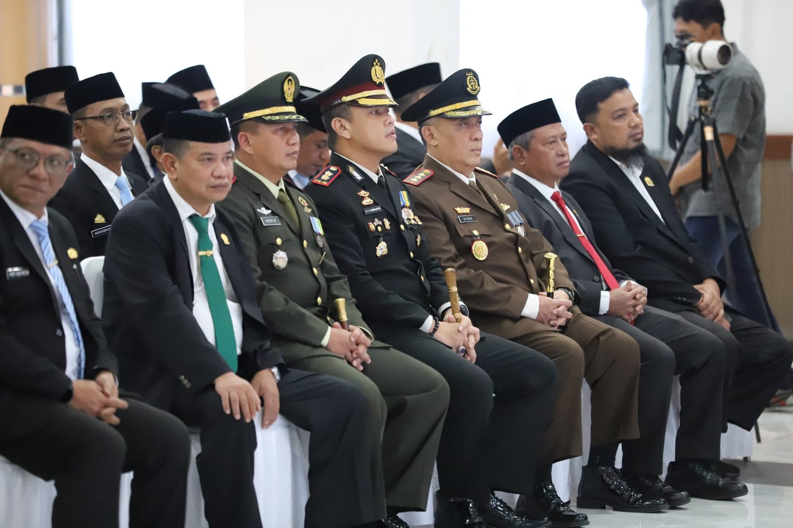 Kapolres Gowa Hadiri Serah Terima Jabatan Bupati Gowa di Baruga Karaeng Galesong