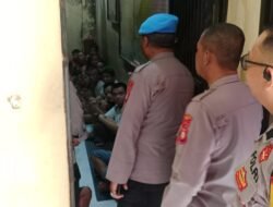 Kasipropam Polres Gowa Cek dan Kontrol Ruang Tahanan, Ingatkan SOP Jaga Tahanan