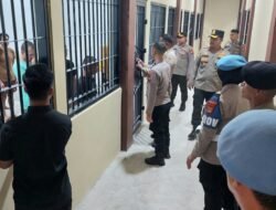 Kapolres Gowa Pimpin Pemindahan Tahanan ke Ruang Tahanan Baru Sattahti