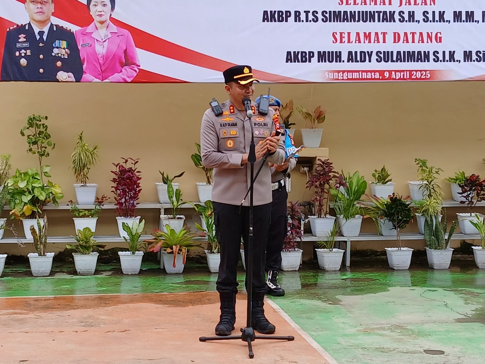 Kapolres Gowa Pimpin Apel Perdana, Luncurkan Terobosan Commander Wish/Strong Point