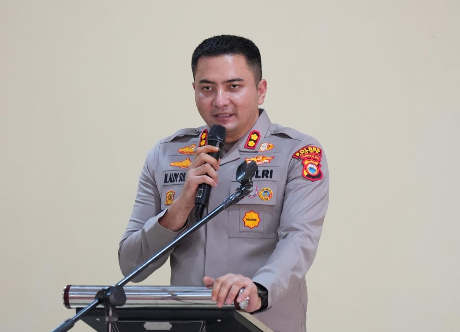 Polres Gowa Gelar Acara Pisah Sambut dan Ramah Tamah Pasca Sertijab Pejabat Baru