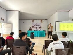 Bhabinkamtibmas Desa Garing Bersama Tripides dan Sekcam Tompobulu Gelar Sosialisasi Anti Narkoba