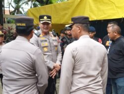 Kapolres Gowa Pimpin Sterilisasi dan Pemantauan Ibadah Jumat Agung di Gereja