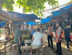 Polwan Polres Gowa Patroli Humanis dengan Sepeda Kayuh di Kota Sungguminasa