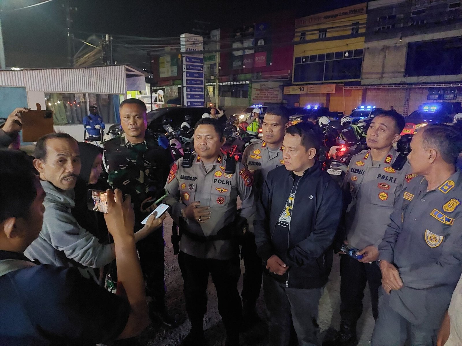 Ciptakan Gowa Aman (Masannang), Polres Gowa Gelar Patroli Sinergitas