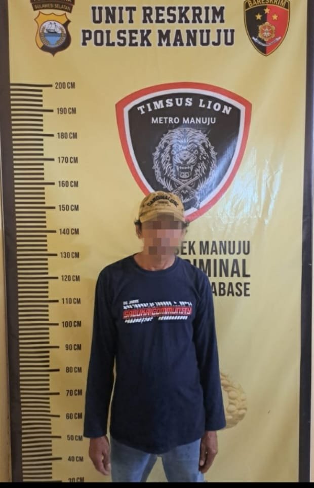 OPS PEKAT LIPU 2025, Polsek Manuju Amankan Tiga Pelaku Peredaran Miras Jenis Ballo
