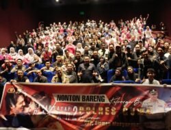 Polres Gowa Gelar Nobar Film “Sayap-Sayap Patah 2” Bersama Komunitas di XXI Trans Studio Mall