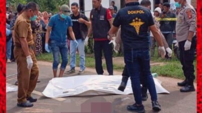 Pria Paruh Baya Tewas Ditikam di Bajeng, Diduga Akibat Dendam Pribadi